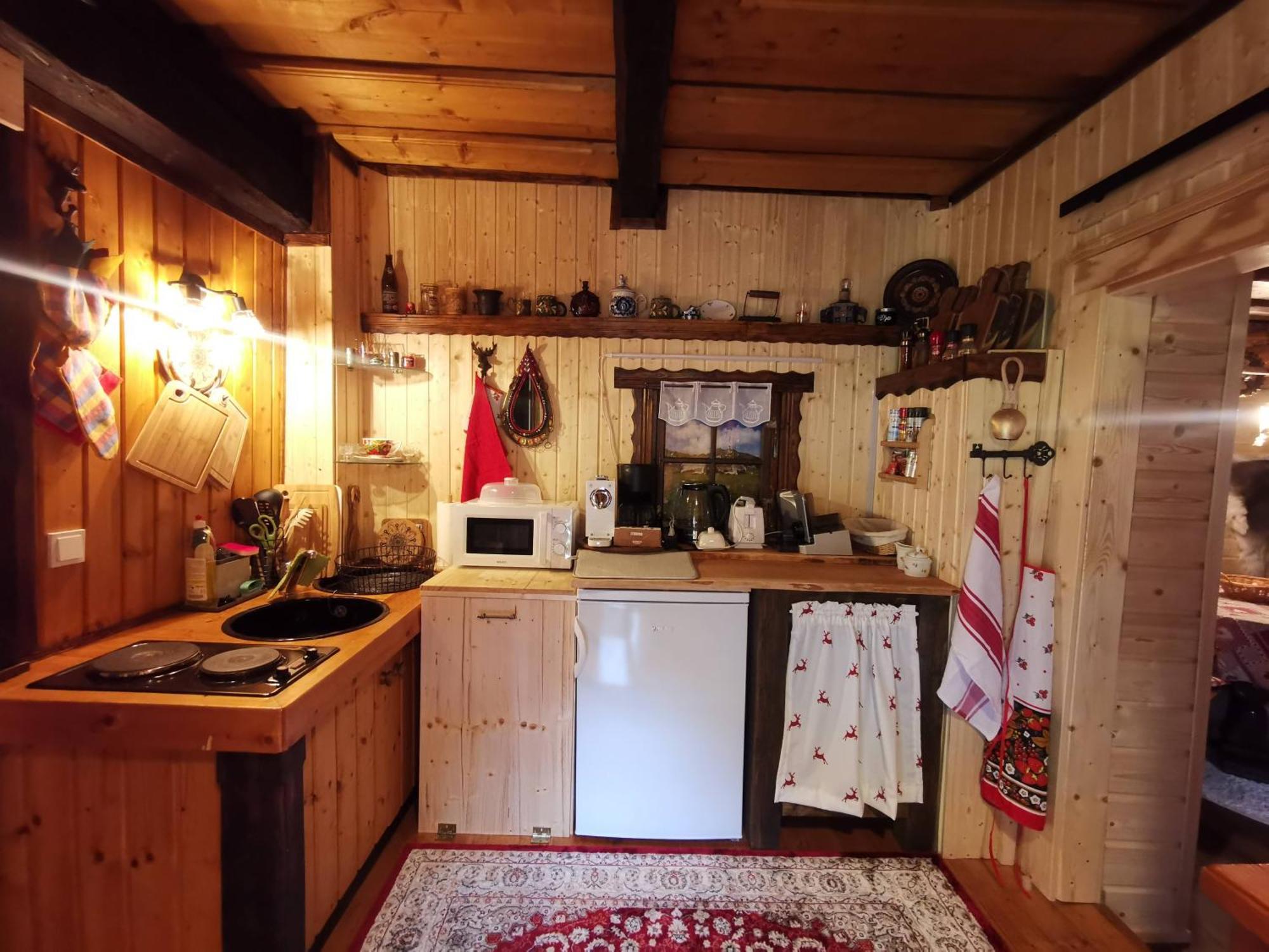 Waldhuette Glueck Auf Villa Notsch bei Bleiberg Buitenkant foto